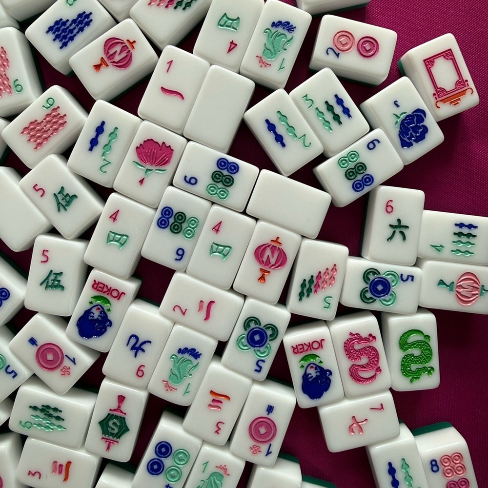 Oh My Mahjong Palm Beach Mahjong Travel Set - Used - Picture 6 of 15